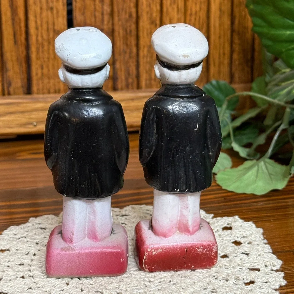 Salt Pepper Shakers Multi Fair Vintage Cap'n Pepper Nautical